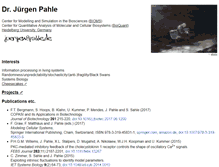 Tablet Screenshot of juergen.pahle.de